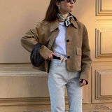 Kurtka z Faux Suede Marissa