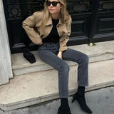 Kurtka z Faux Suede Marissa