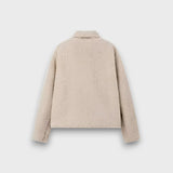 Elvianne – Kurtka z szerokim kołnierzem