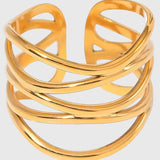 Catalina | Elegancki Pierścionek ze Stali Nierdzewnej