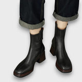 Fien – Klasyczne botki skórzane