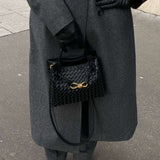 Eloise | Woven Compatta Testurizzata Torba