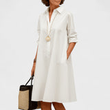 Waltraud - Elegancka sukienka midi premium dla ponadczasowego stylu