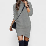 Nicolas - Casualna sukienka z długim rękawem