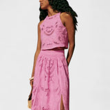 Olympe - Zestaw z ażurowej koronki