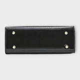 Gianna Boutique - Torebka na Ramię z Wzorem Krokodyla Błyszcząca