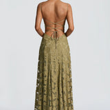 Clara - Elegancka Maxi Sukienka