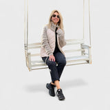 Nora - Sweter w patchworkowym stylu dla kobiet