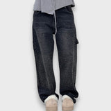 Nolene – Dżinsy z błyszczącym wykończeniem i miejskim charakterem