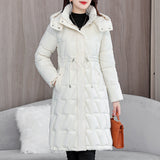 Isabella Długa Kurtka Pikowana