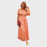 Marlene - Sukienka w kwiaty