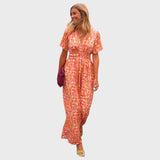 Marlene - Sukienka w kwiaty