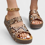 Rosetta - Sandaly Ortopedyczne ze Skóry