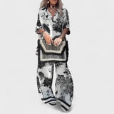 Giulia – Elegancki Letni Komplet Dwu Częściowy