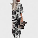 Giulia – Elegancki Letni Komplet Dwu Częściowy